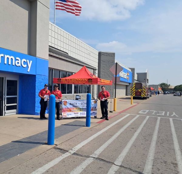 Hutchinson Fire Department Raises $55,757 in Annual School Supply Drive