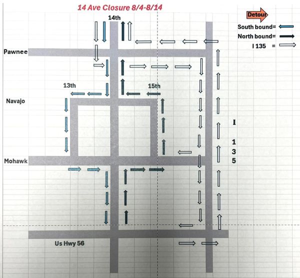 14th Avenue to Close for 10 Days Starting Monday
