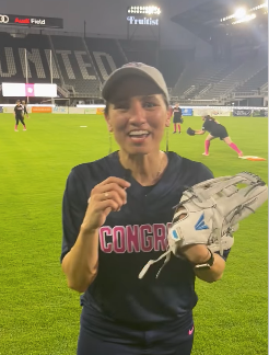 Kansas Rep. Davids Highlights Performance in Congressional Softball Game