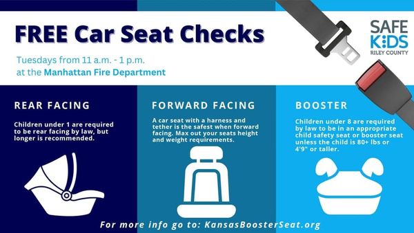 Riley County Offers Free Car Seat Safety Inspections Weekly