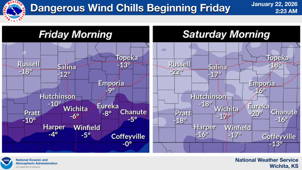 Kansas Braces for Heavy Snow, Dangerous Cold