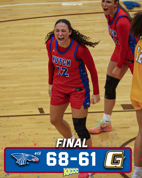 Blue Dragons rally from nine down to topple Garden City 68-61