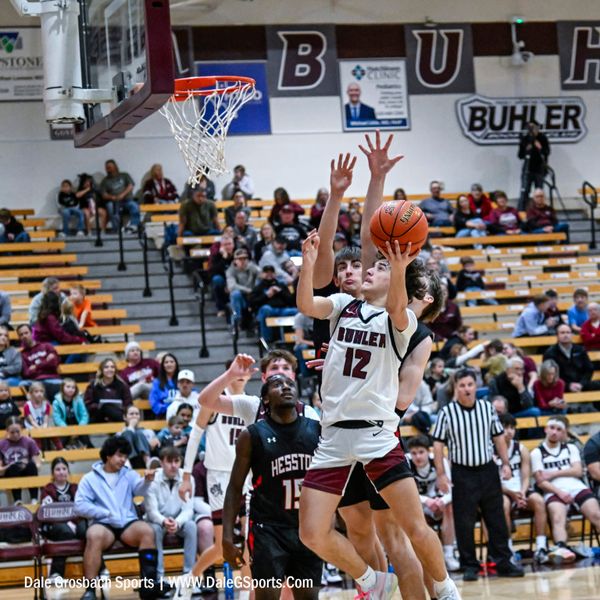 Hesston rolls past Buhler 55-32 in boys basketball