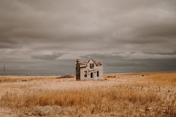 Historic McPherson County Farmhouse Falls to Kansas Winds