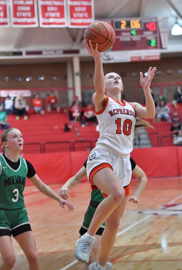 Bullpups Girls Draw Buhler in Sub-State