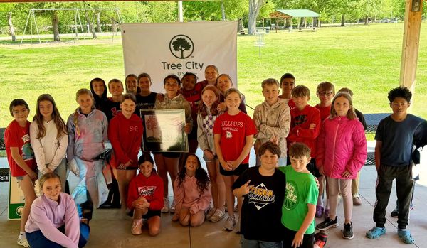 McPherson students celebrated at Lakeside Park Arbor Day event