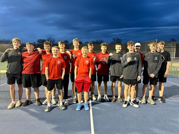 MHS Boys Tennis Falls One Point Short of Title
