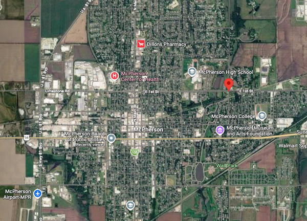 Three-car crash in McPherson injures two, sends one to Wichita hospital