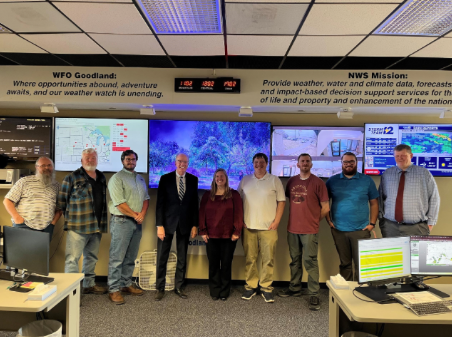 Moran Visits Goodland Weather Office, Announces Fort Hays Tech NW Lab Funding