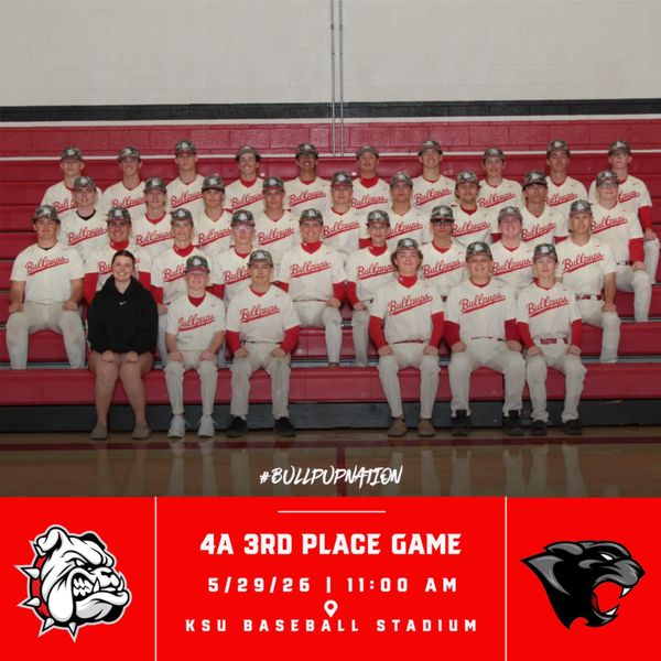 Bullpups Baseball Claims 3rd at State