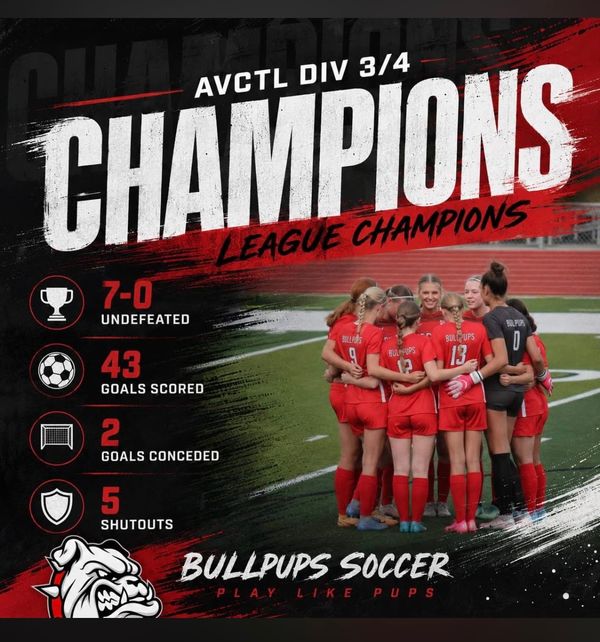 Girls Soccer Varsity Draws, Clinches AVCTL Division 3/4 Title