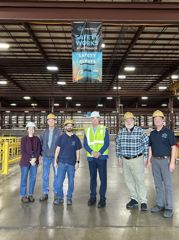 Marshall highlights manufacturing, tax relief during central Kansas business tour