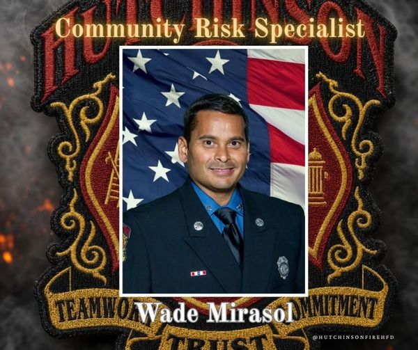 Hutchinson Fire Department taps captain to lead community risk reduction and maintain top safety rating
