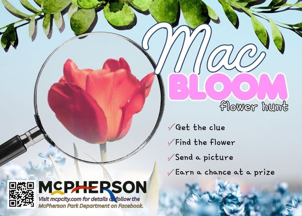 City parks department launches 'Mac Bloom Flower Hunt' for July