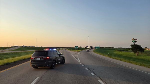 Overturned semi damages bridge, forces road closures in McPherson County
