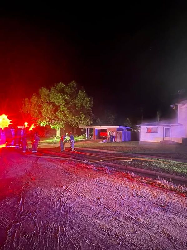 Fire destroys Turon home, no injuries reported