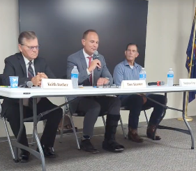 County commission candidates outline priorities at public forum
