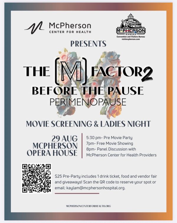 McPherson Center for Health Hosting 'The M Factor 2' Movie Screening and Ladies Night