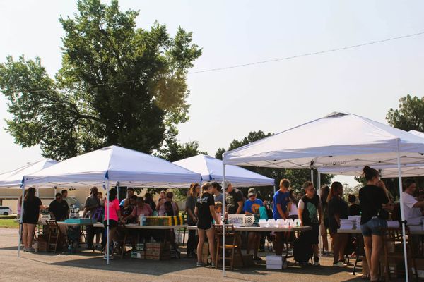 Reno County students equipped with over 600 backpacks at back-to-school giveaway