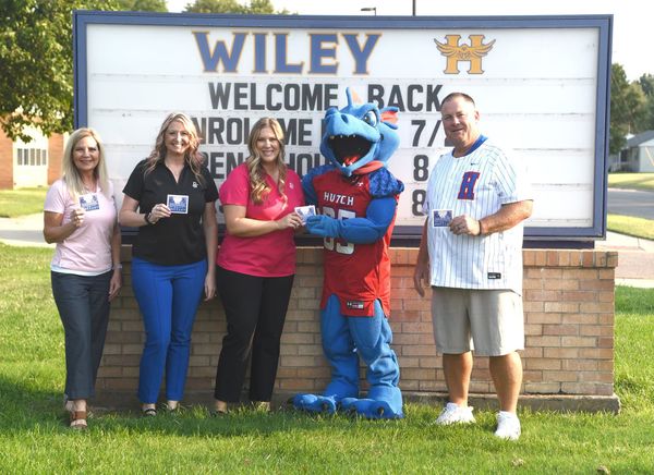 Reno County elementary students receive free Blue Dragon athletic passes