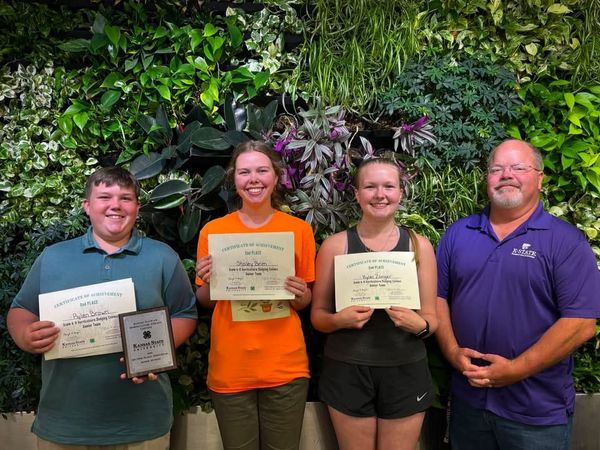 Harvey County senior horticulture team takes second at state contest