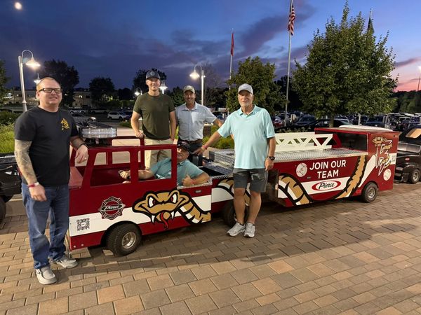 McPherson firefighters attend pre-build meeting for engine due in early 2027