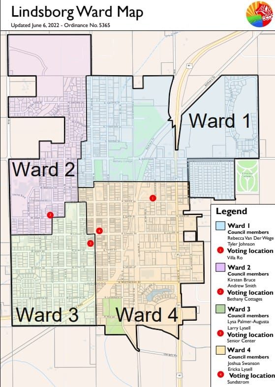 Lindsborg seeks applicants for open Ward 4 City Council seat