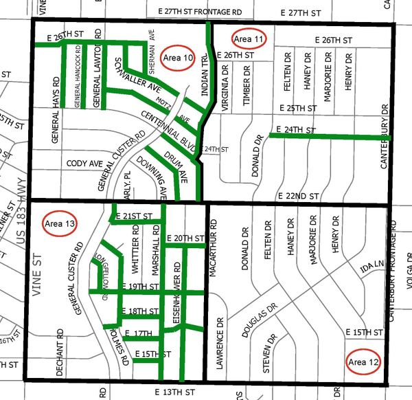 Hays schedules seal coat work across 11 city streets