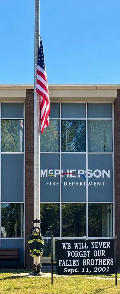 McPherson County marks 25 years since Sept. 11 with first responder posts, Meadowlark March