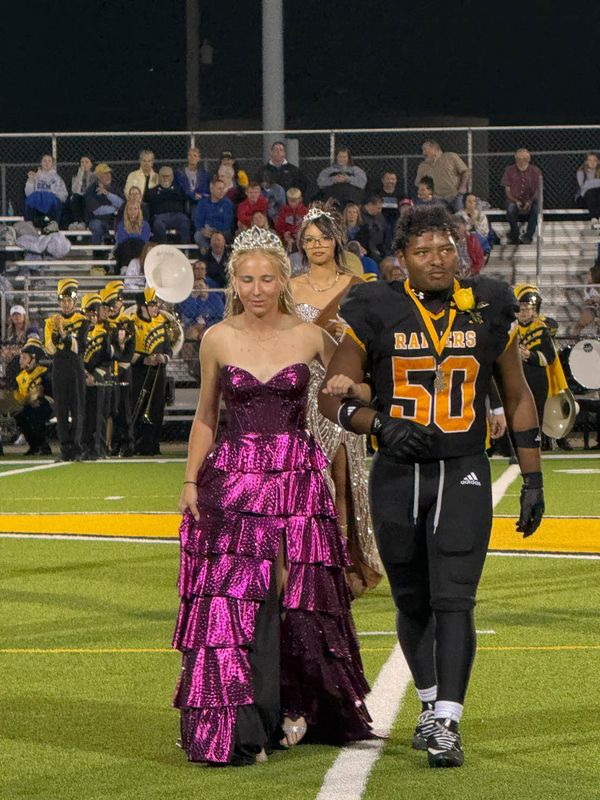 Newton High School crowns Orlando Gonzalez and Caroline Rickard as 2026 fall homecoming royalty