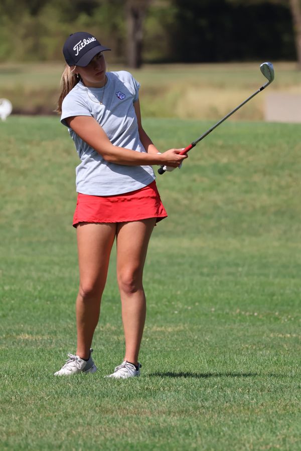 Bullpup Girls Golf Places 8th at Hesston