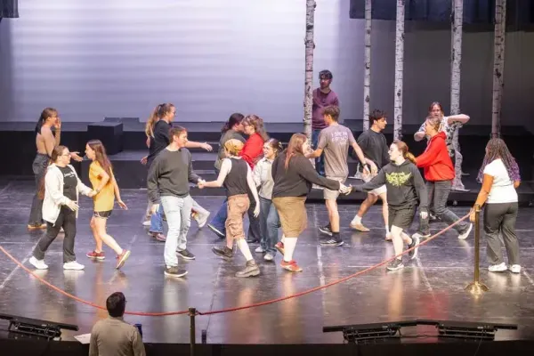 McPherson College opens theatre season with record cast in musical 'As You Like It'