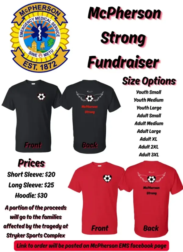 McPherson EMS Launches McPherson Strong Apparel Fundraiser