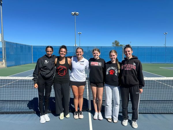 Bullpups Girls Varsity Tennis Wins Goddard Quad
