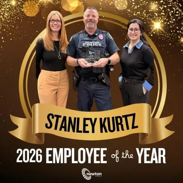 Newton police officer featured among city Employees of the Year
