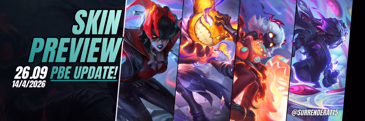 PBE 26.09 Skins: Demoncursed Vayne & Pandemonium! Feature Image