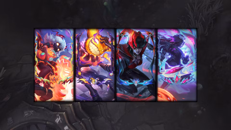 LEAGUE OF LEGENDS | PBE PREVIEW: DEMONCURSED VAYNE & PANDEMONIUM SKINS! Feature Image