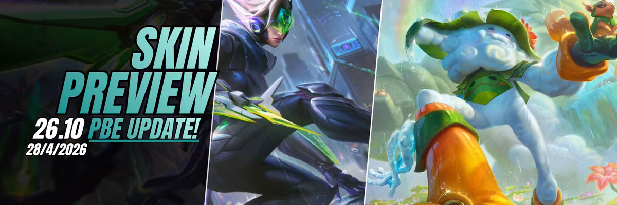 PBE 26.10 New Skins: Shepherd Ivern & PROJECT: Quinn Feature Image