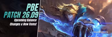 PBE Patch 26.09 Preview: Upcoming Balance Changes & New Items! Feature Image