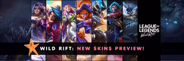 LOL | WILD RIFT: Neon Daredevil Skins Feature Image