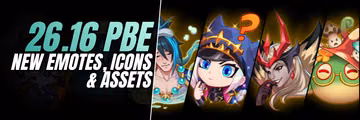 PBE 26.16 New Emotes, Icons & TFT Content Feature Image