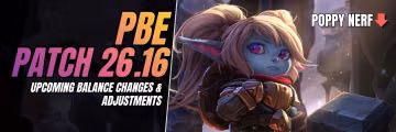PBE Patch 26.16: Upcoming Balance Changes (Full Preview) Feature Image