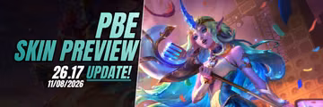 PBE 26.17 New Skins: Heartsong Seraphine, Oceansong Jinx & Soraka Feature Image