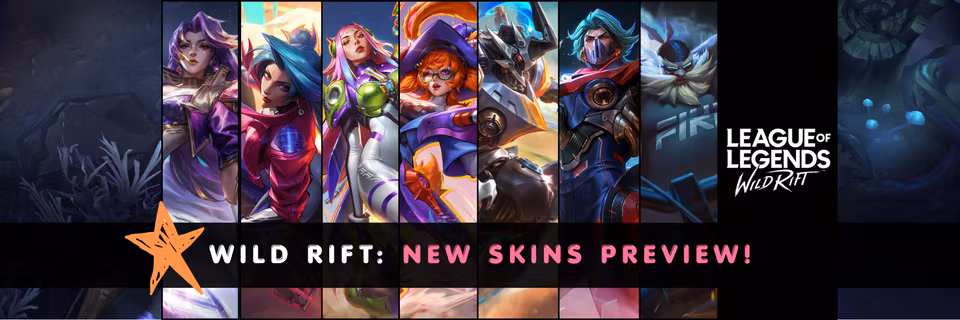 LOL | WILD RIFT: Neon Daredevil Wild Rift Skins Feature Image