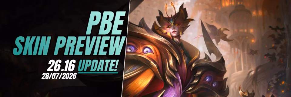PBE 26.16 New Skins: Faerie Court Bel’Veth, Gwen & Lulu Feature Image