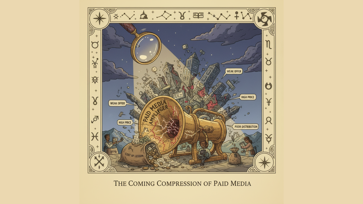 The Coming Compression of Paid Media