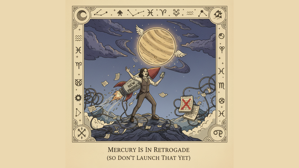 Mercury Is In Retrograde (So Don’t Launch That Yet)