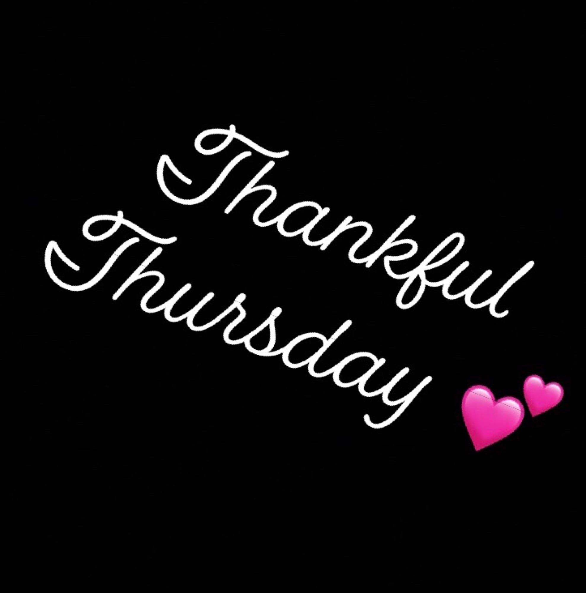 Thankful Thursday