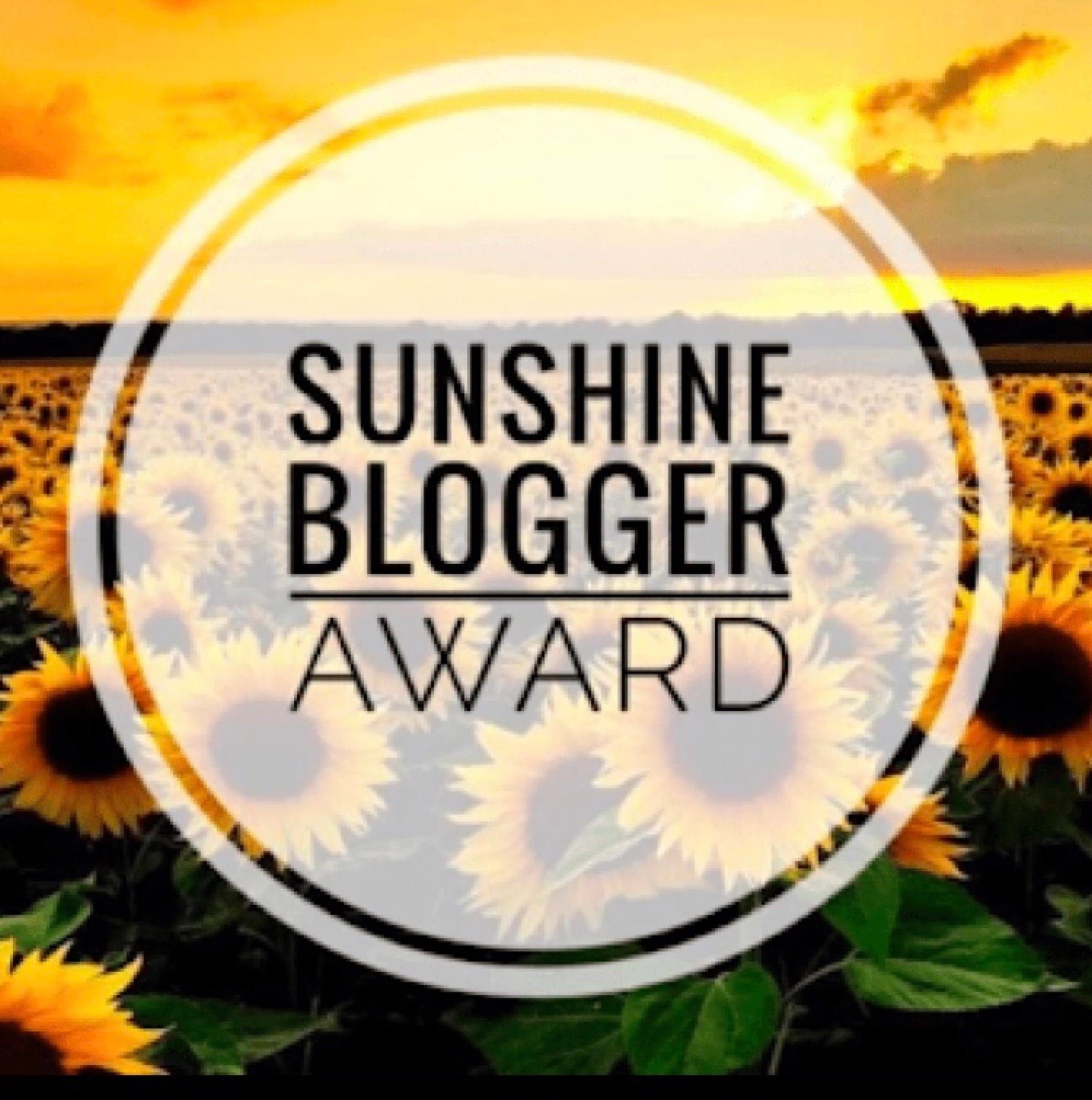 2019 Sunshine Blogger Award