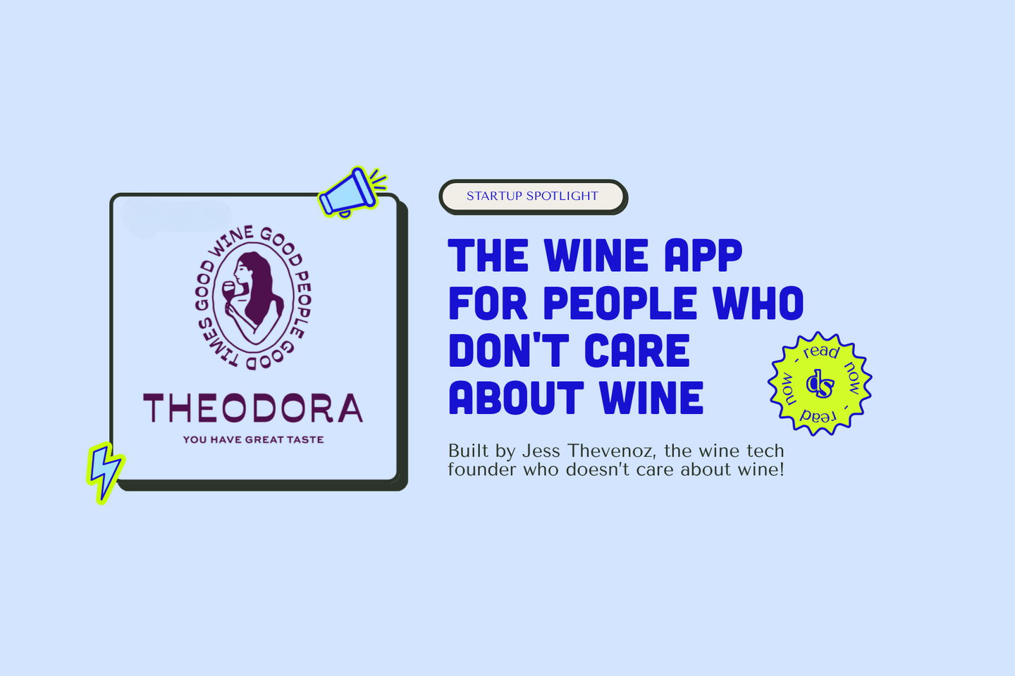 Theodora: The Wine App for People Who Don't Care About Wine